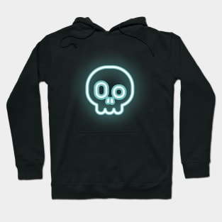 Skull in Neon Optics Hoodie